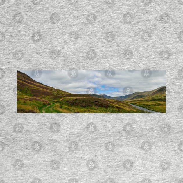 Panorama of Glen Shee in Perthshire, Scotland by Dolfilms